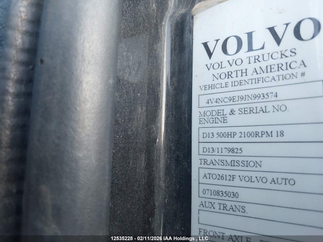 4V4NC9EJ9JN993574 Volvo VNL