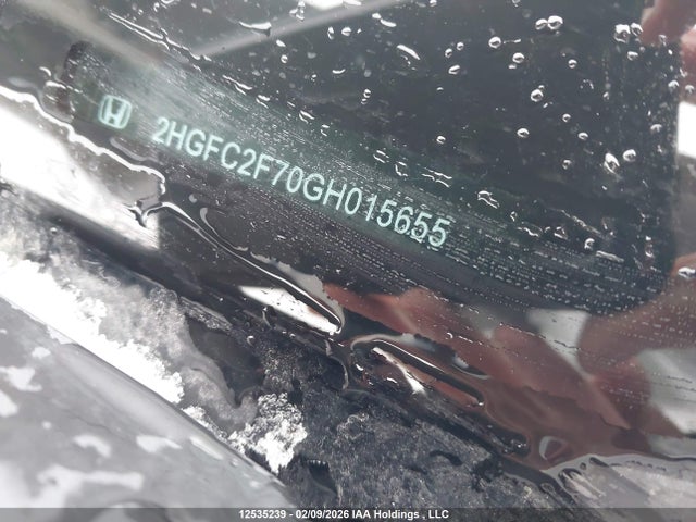 Aukcja sprzedaży 2016 Honda Civic Ex 4dr, vin: 2HGFC2F70GH015655, numer aukcji: 12535239
