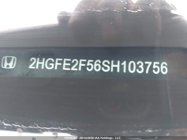 12535264 :رقم المزاد ، 2HGFE2F56SH103756 vin ، 2025 Honda Civic Sport مزاد بيع