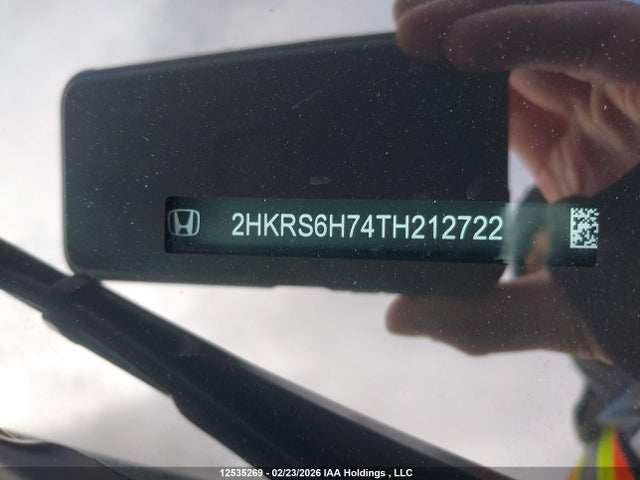 Продаж на аукціоні авто 2026 Honda Cr-v Exl, vin: 2HKRS6H74TH212722, номер лоту: 12535269