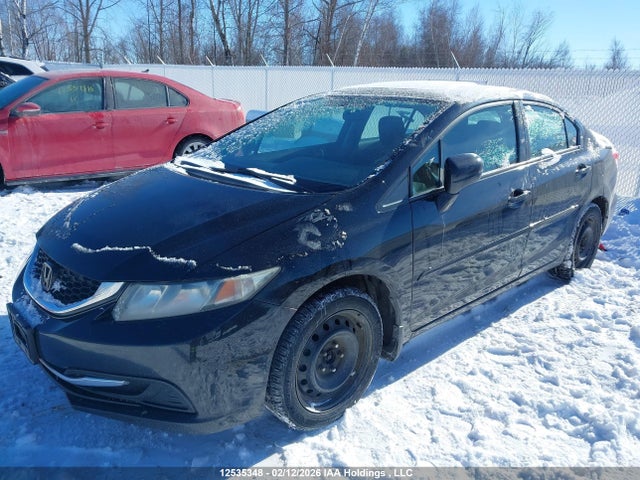 Honda Civic Lx 2014 2HGFB2F59EH043615 Image 2