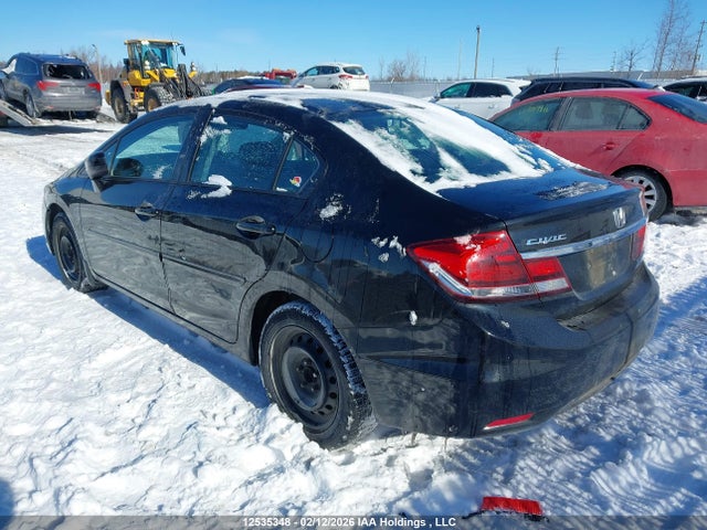 Honda Civic Lx 2014 2HGFB2F59EH043615 Image 3