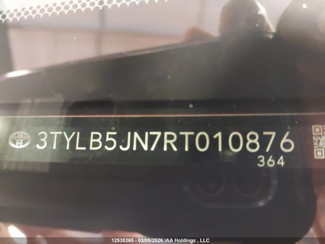 12535365 :رقم المزاد ، 3TYLB5JN7RT010876 vin ، 2024 Toyota Tacoma Double Cab/sr5/trd Sport/trd Off Road/ltd مزاد بيع