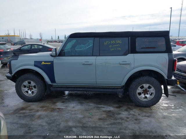 Продажа на аукционе авто 2022 Ford Bronco Outer Banks, vin: 1FMDE5BH3NLB19441, номер лота: 12535386
