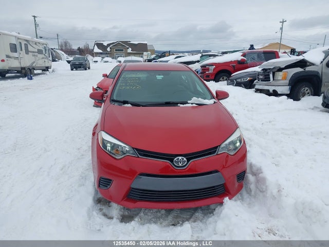 2016 Toyota Corolla Le მანქანა იყიდება აუქციონზე, vin: 2T1BURHEXGC722691, აუქციონის ნომერი: 12535450