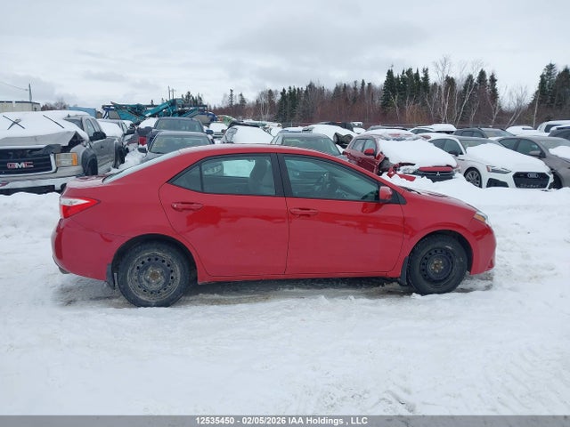 2016 Toyota Corolla Le მანქანა იყიდება აუქციონზე, vin: 2T1BURHEXGC722691, აუქციონის ნომერი: 12535450