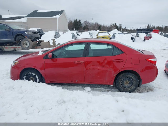 2016 Toyota Corolla Le მანქანა იყიდება აუქციონზე, vin: 2T1BURHEXGC722691, აუქციონის ნომერი: 12535450