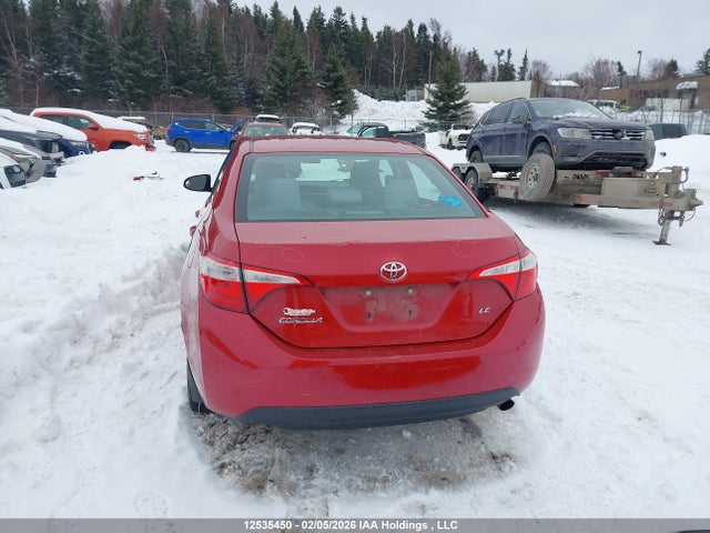 2016 Toyota Corolla Le მანქანა იყიდება აუქციონზე, vin: 2T1BURHEXGC722691, აუქციონის ნომერი: 12535450