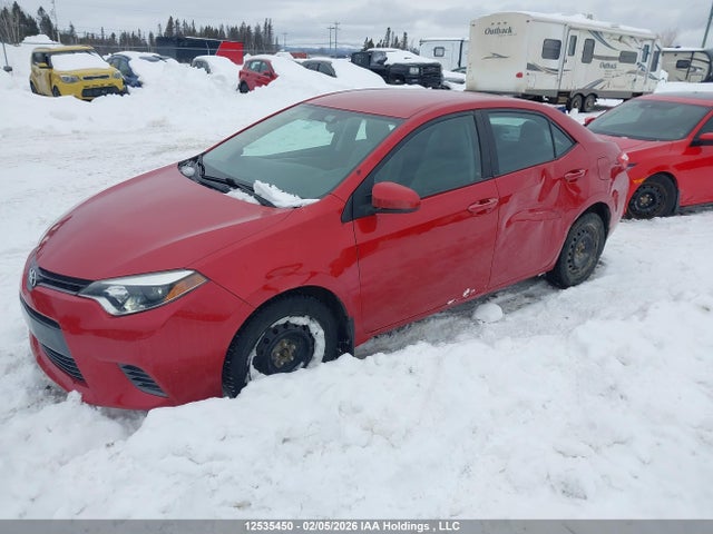 2016 Toyota Corolla Le მანქანა იყიდება აუქციონზე, vin: 2T1BURHEXGC722691, აუქციონის ნომერი: 12535450