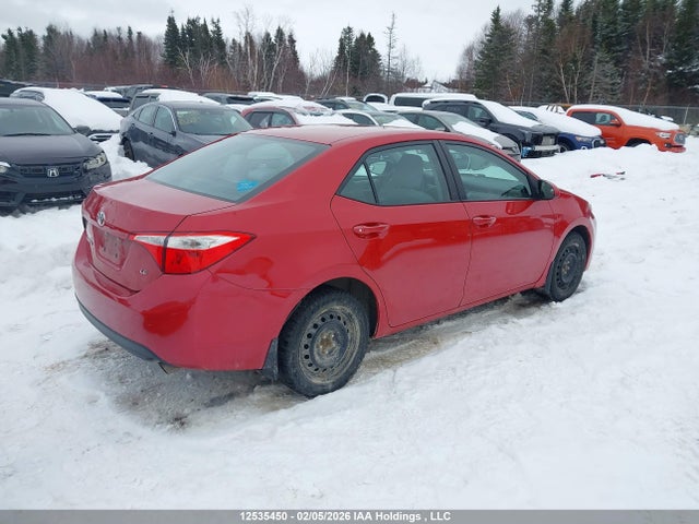 2016 Toyota Corolla Le მანქანა იყიდება აუქციონზე, vin: 2T1BURHEXGC722691, აუქციონის ნომერი: 12535450