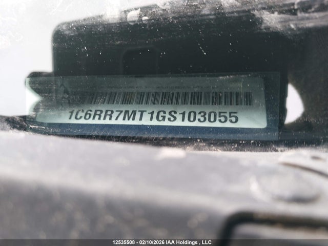 1C6RR7MT1GS103055 RAM 1500 Sport