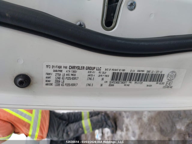 Dodge Journey Cvp/se Plus 2014 3C4PDCAB3ET302977 Image 9
