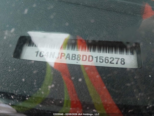 Продаж на аукціоні авто 2013 Jeep Patriot, vin: 1C4NJPAB8DD156278, номер лоту: 12535549