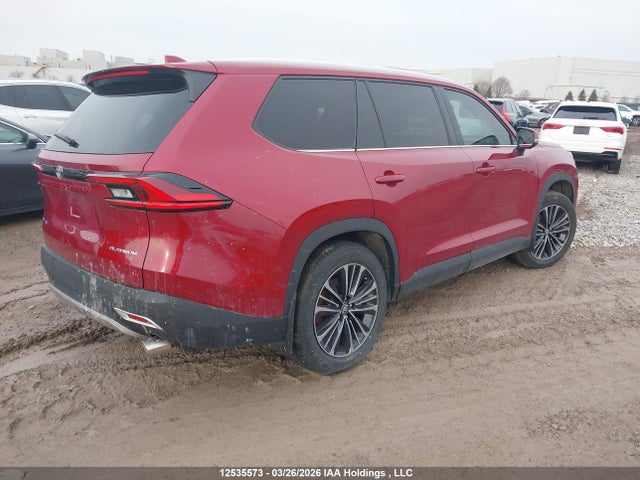 12535573 :رقم المزاد ، 5TDADAB59SS014440 vin ، 2025 Toyota Grand Highlander Hybrid Platinum Max مزاد بيع