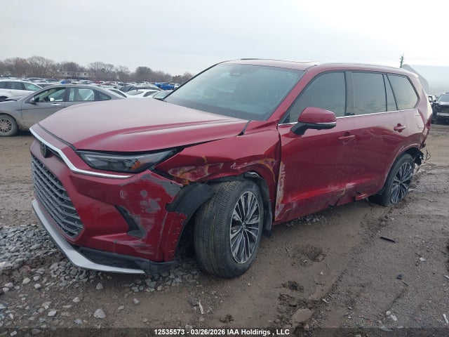 12535573 :رقم المزاد ، 5TDADAB59SS014440 vin ، 2025 Toyota Grand Highlander Hybrid Platinum Max مزاد بيع