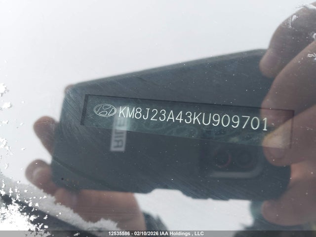 KM8J23A43KU909701 Hyundai TUCSON SE