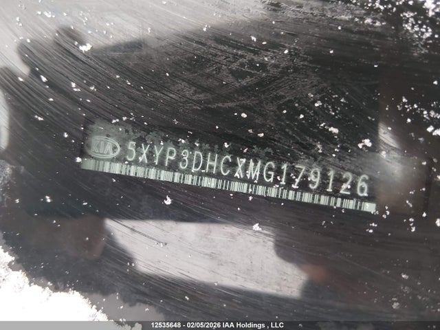 5XYP3DHCXMG179126 KIA Telluride