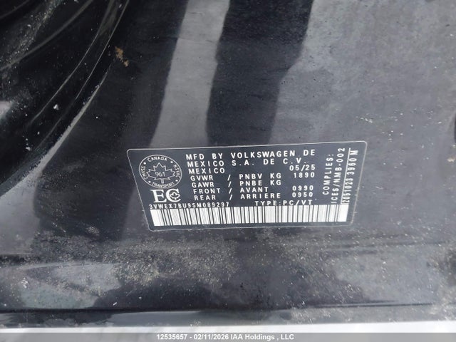 3VWEX7BU9SM089297 Volkswagen JETTA SE