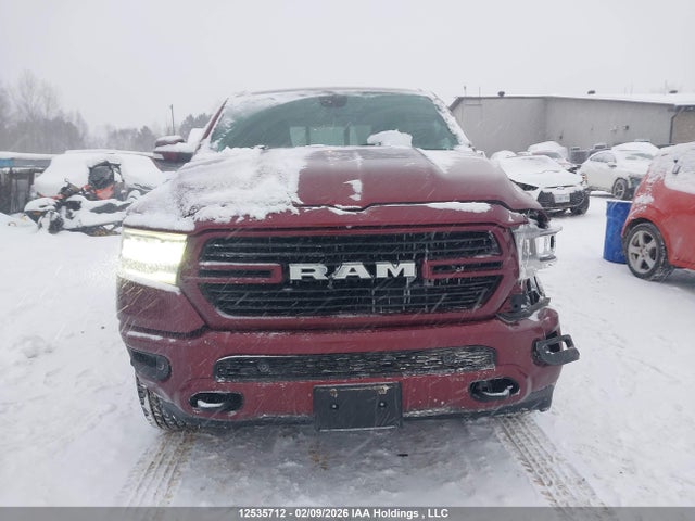 12535712 :رقم المزاد ، 1C6SRFFTXLN139375 vin ، 2020 Ram 1500 Big Horn مزاد بيع