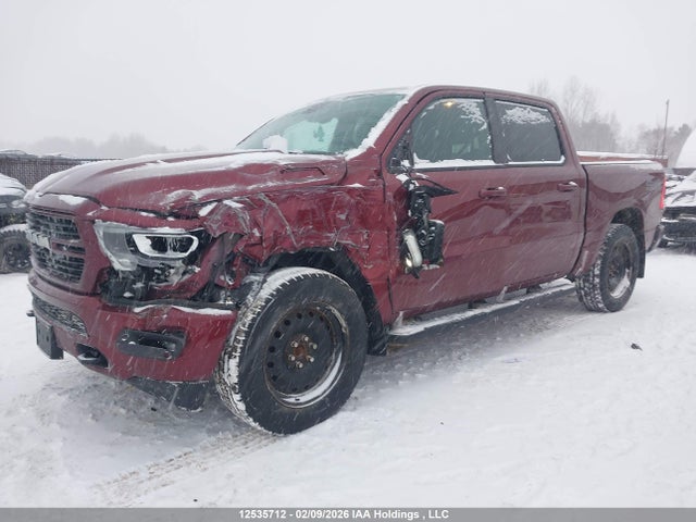 12535712 :رقم المزاد ، 1C6SRFFTXLN139375 vin ، 2020 Ram 1500 Big Horn مزاد بيع
