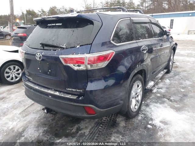 5TDDKRFH2GS233799 Toyota Highlander Limited/ltd Platinum
