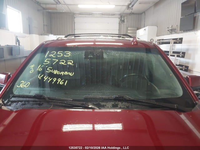 Aukcja sprzedaży 2016 Chevrolet Suburban K1500 Lt, vin: 1GNSKHKC0GR449961, numer aukcji: 12535722