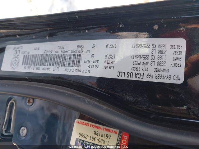 12535725 :رقم المزاد ، 3C4NJDBB4JT209870 vin ، 2018 Jeep Compass Latitude مزاد بيع