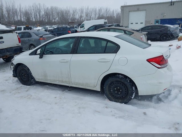 2013 Honda Civic მანქანა იყიდება აუქციონზე, vin: 2HGFB2F45DH106344, აუქციონის ნომერი: 12535773