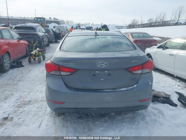 2016 Hyundai Elantra Sport Appearance მანქანა იყიდება აუქციონზე, vin: KMHDH4AE6GU613282, აუქციონის ნომერი: 12535789