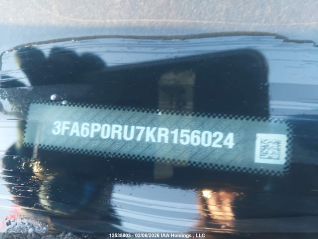Aukcja sprzedaży 2019 Ford Fusion Titanium, vin: 3FA6P0RU7KR156024, numer aukcji: 12535803