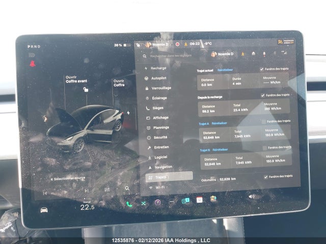 Aukcja sprzedaży 2022 Tesla Model 3, vin: 5YJ3E1EA4NF350262, numer aukcji: 12535876