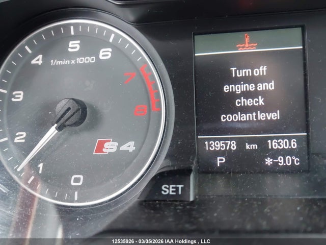 Aukcja sprzedaży 2012 Audi S4, vin: WAUFGCFL6CA021567, numer aukcji: 12535926
