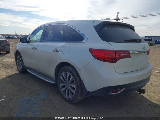 Продажа на аукционе авто 2015 Acura Mdx Technology Package, vin: 5FRYD4H62FB504307, номер лота: 12536001
