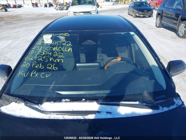 12536022 :رقم المزاد ، 5YFB4MDE7PP050422 vin ، 2023 Toyota Corolla Le مزاد بيع