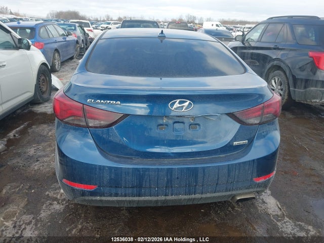 KMHDH4AH5GU639608 Hyundai Elantra Limited