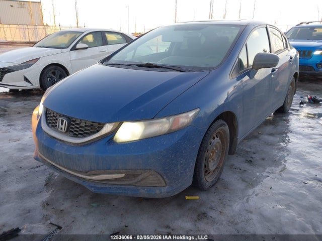 Honda Civic Lx 2014 2HGFB2E57EH021081 Image 2