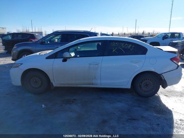 Aukcja sprzedaży 2014 Honda Civic Lx, vin: 2HGFB2F4XEH003714, numer aukcji: 12536073