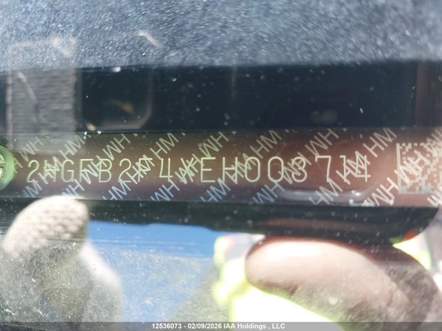 Aukcja sprzedaży 2014 Honda Civic Lx, vin: 2HGFB2F4XEH003714, numer aukcji: 12536073