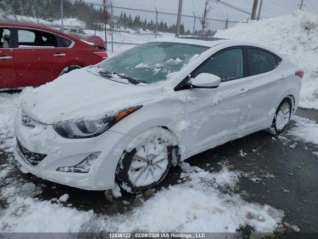 2016 Hyundai Elantra Sport Appearance მანქანა იყიდება აუქციონზე, vin: KMHDH4AE6GU539457, აუქციონის ნომერი: 12536122