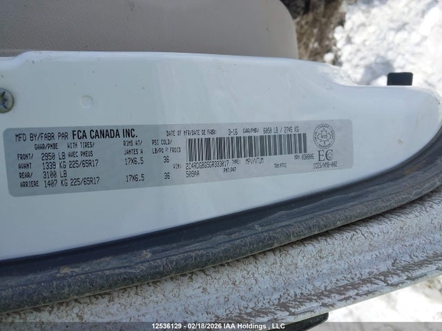 2C4RDGBG5GR333017 Dodge Grand Caravan Se