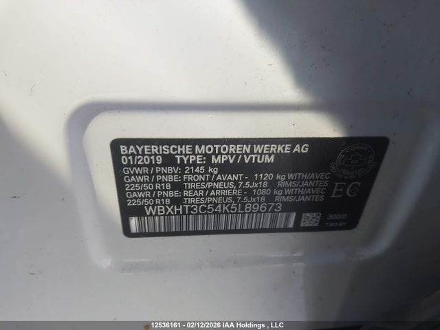 WBXHT3C54K5L89673 BMW X1 Xdrive28i
