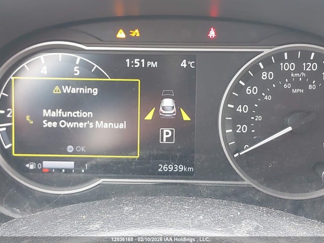 3N1CP5DV1LL492544 Nissan KICKS SR