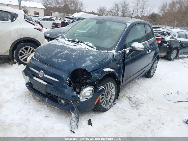 Fiat 500 LOUNGE 2015 3C3CFFCR6FT550232 Image 2