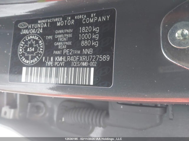 KMHLR4DFXRU727589 Hyundai Elantra N Line Ultimate