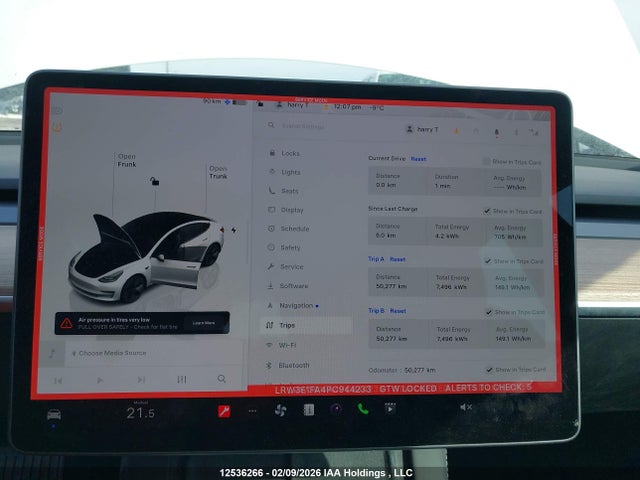 LRW3E1FA4PC944233 Tesla Model 3 Rwd