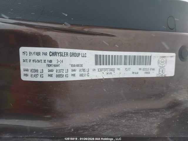3C3CFFER7ET236522 Fiat 500c Lounge