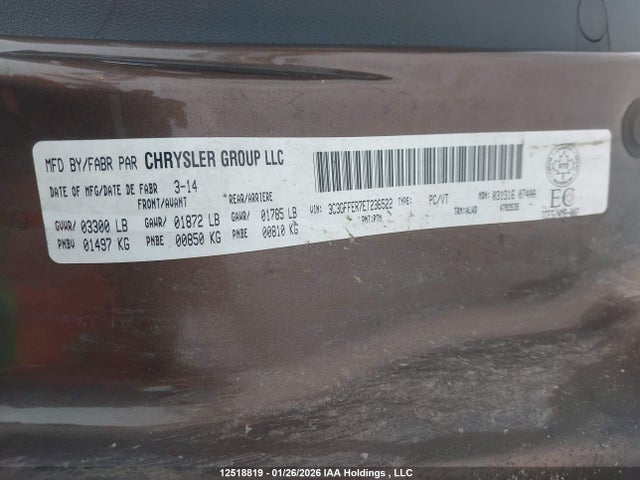 3C3CFFER7ET236522 Fiat 500c Lounge