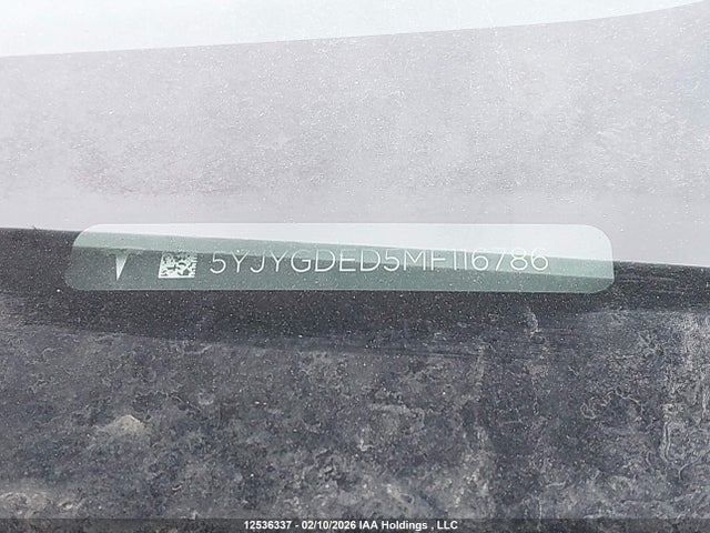 Tesla Model Y Standard Range Rear-wheel Drive 2021 5YJYGDED5MF116786 Image 19