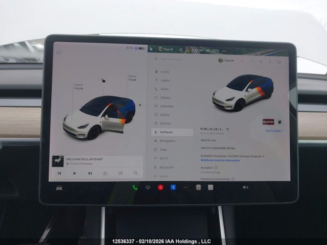 Tesla Model Y Standard Range Rear-wheel Drive 2021 5YJYGDED5MF116786 Image 7