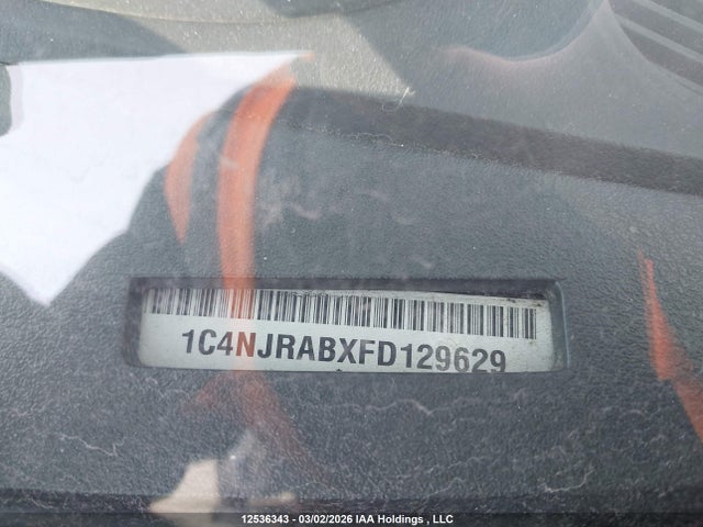 Aukcja sprzedaży 2015 Jeep Patriot, vin: 1C4NJRABXFD129629, numer aukcji: 12536343